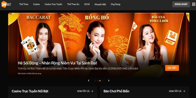 Các trò chơi cá cược nổi tiếng